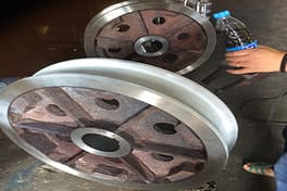 起重機車輪加工工藝優勢